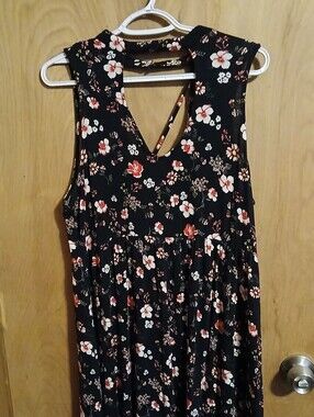 Black Floral Sun Dress 2008⁹